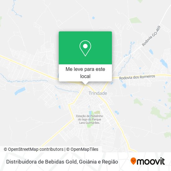 Distribuidora de Bebidas Gold mapa