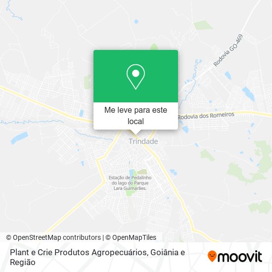 Plant e Crie Produtos Agropecuários mapa