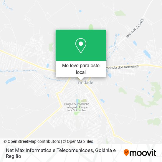 Net Max Informatica e Telecomunicoes mapa