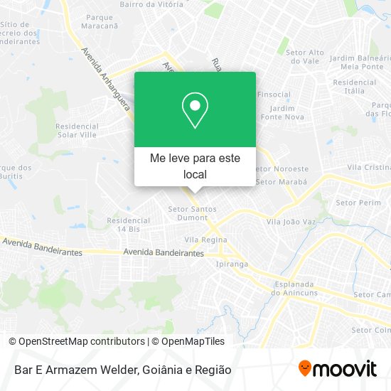 Bar E Armazem Welder mapa