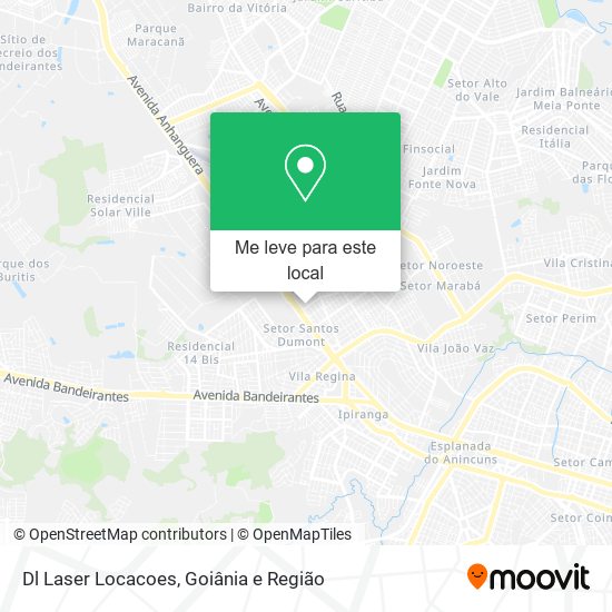 Dl Laser Locacoes mapa