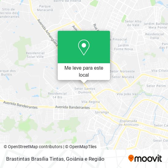 Brastintas Brasília Tintas mapa