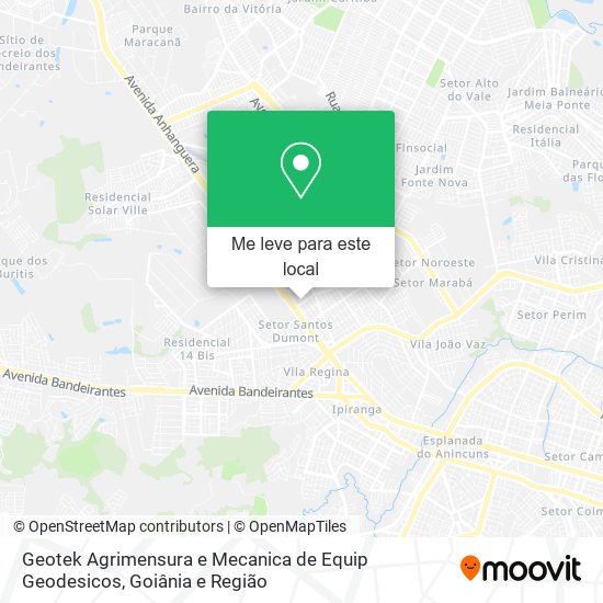 Geotek Agrimensura e Mecanica de Equip Geodesicos mapa