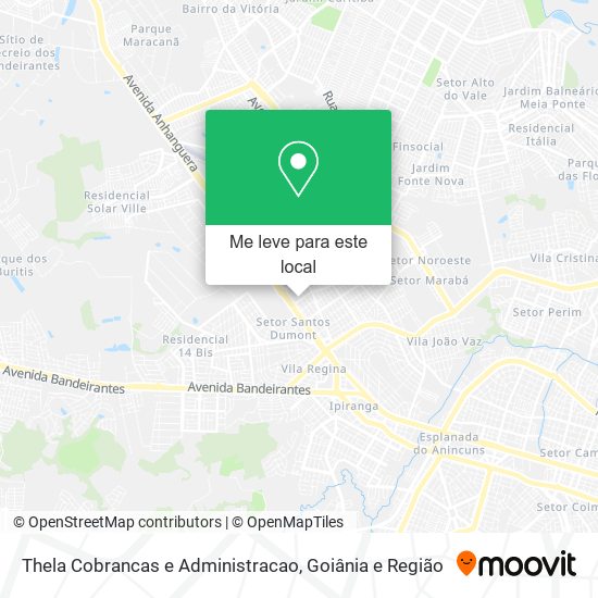 Thela Cobrancas e Administracao mapa