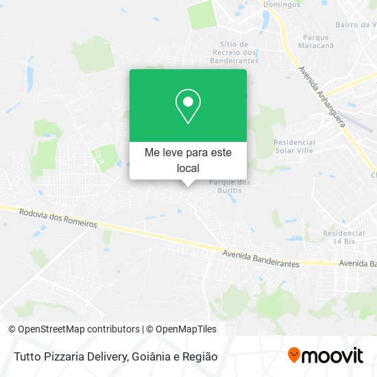 Tutto Pizzaria Delivery mapa