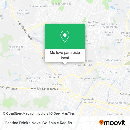 Cantina Drinks Nove mapa