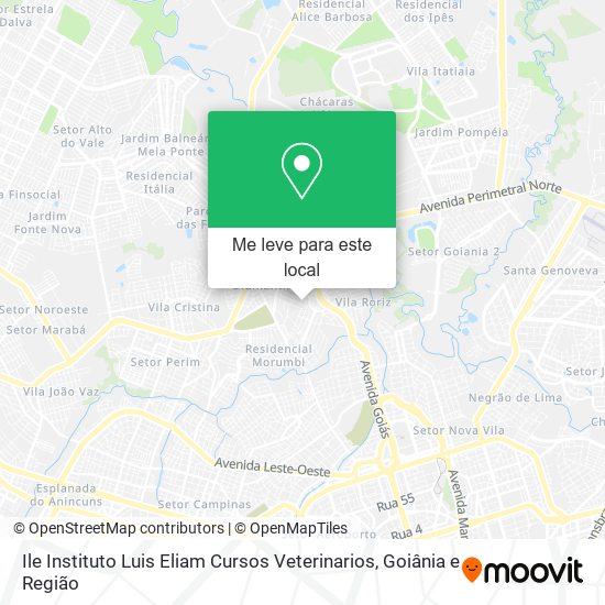 Ile Instituto Luis Eliam Cursos Veterinarios mapa