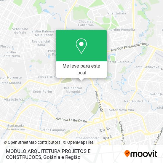 MODULO ARQUITETURA PROJETOS E CONSTRUCOES mapa