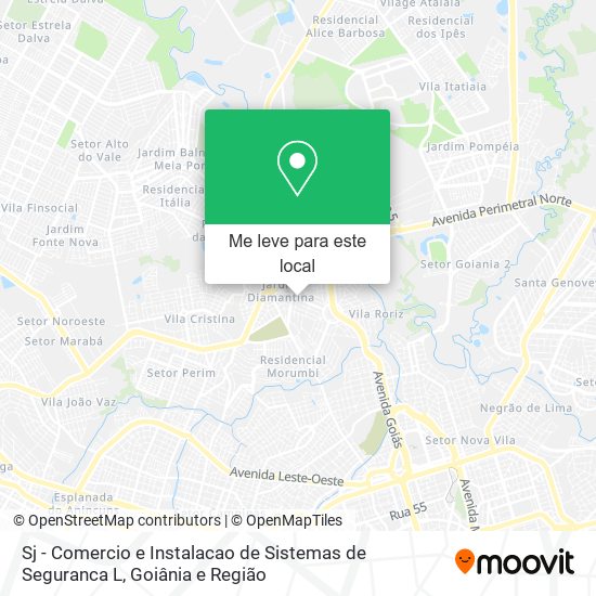 Sj - Comercio e Instalacao de Sistemas de Seguranca L mapa