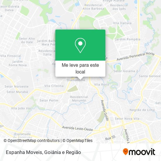 Espanha Moveis mapa