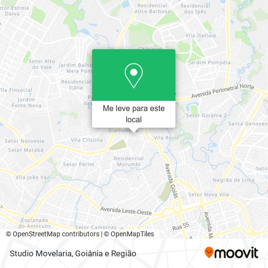 Studio Movelaria mapa