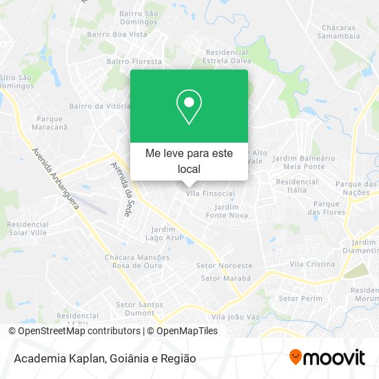 Academia Kaplan mapa