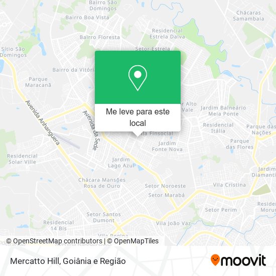 Mercatto Hill mapa