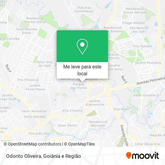Odonto Oliveira mapa