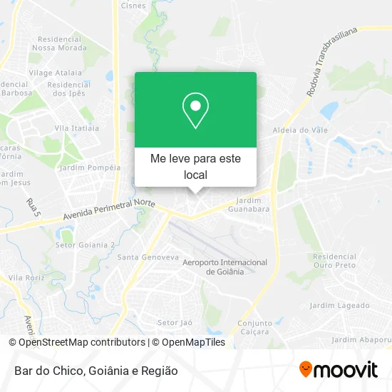 Bar do Chico mapa