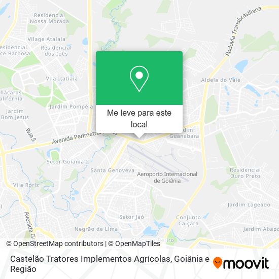 Castelão Tratores Implementos Agrícolas mapa