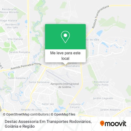 Destac Assessoria Em Transportes Rodoviários mapa