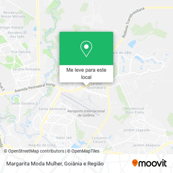 Margarita Moda Mulher mapa