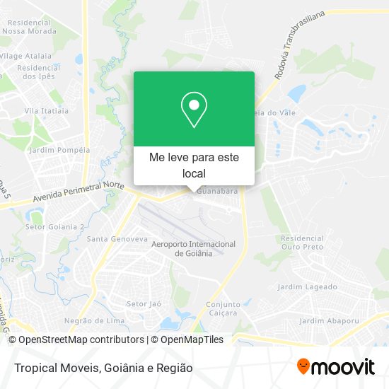 Tropical Moveis mapa