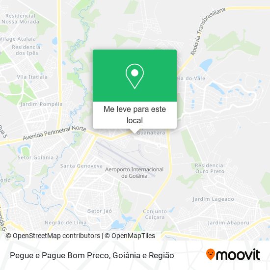 Pegue e Pague Bom Preco mapa