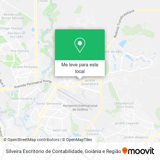 Silveira Escritório de Contabilidade mapa