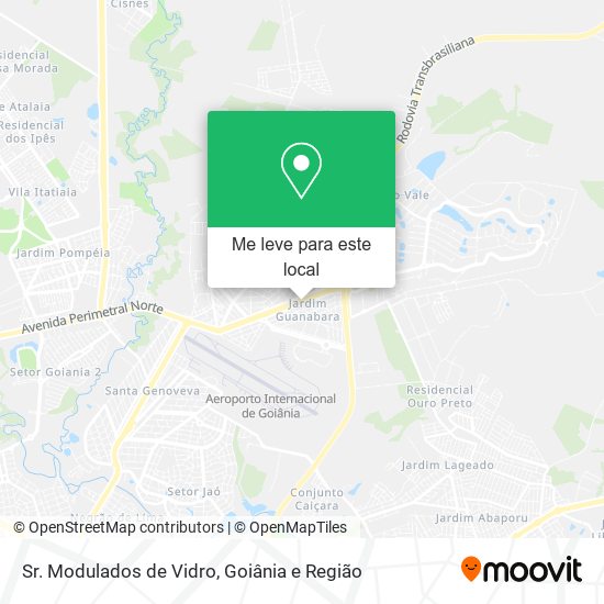 Sr. Modulados de Vidro mapa