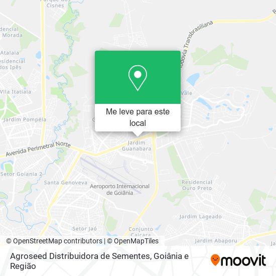 Agroseed Distribuidora de Sementes mapa