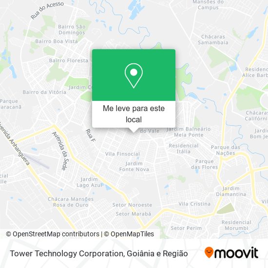 Tower Technology Corporation mapa