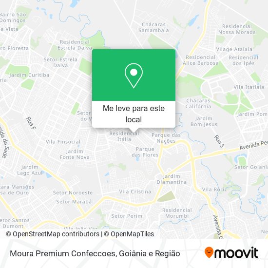 Moura Premium Confeccoes mapa