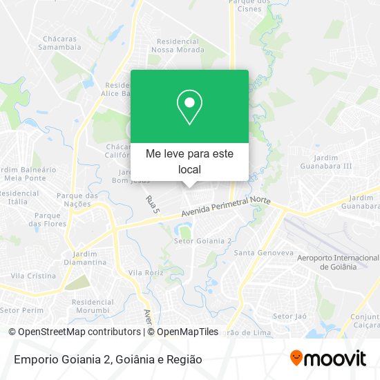 Emporio Goiania 2 mapa