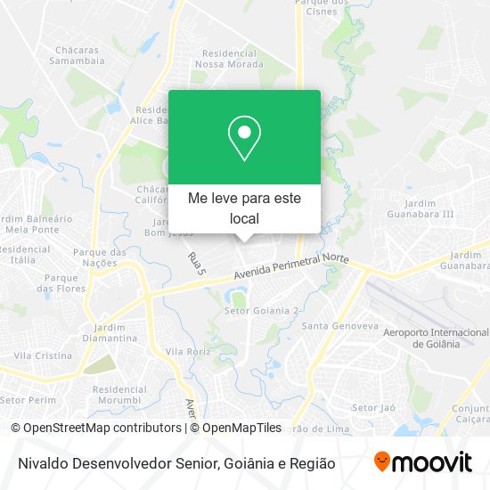 Nivaldo Desenvolvedor Senior mapa