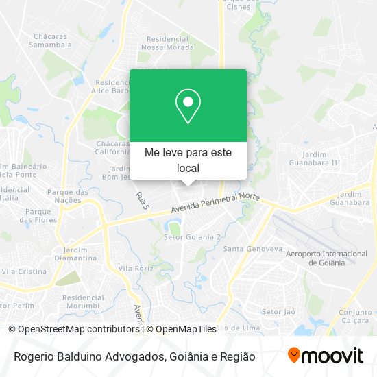 Rogerio Balduino Advogados mapa