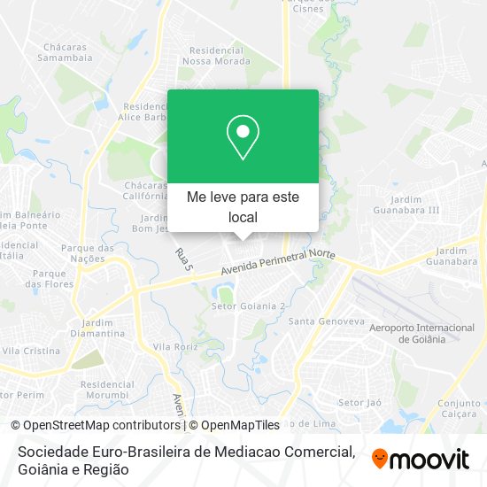Sociedade Euro-Brasileira de Mediacao Comercial mapa