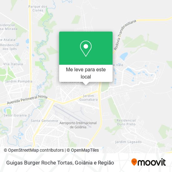 Guigas Burger Roche Tortas mapa
