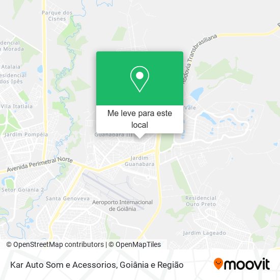 Kar Auto Som e Acessorios mapa