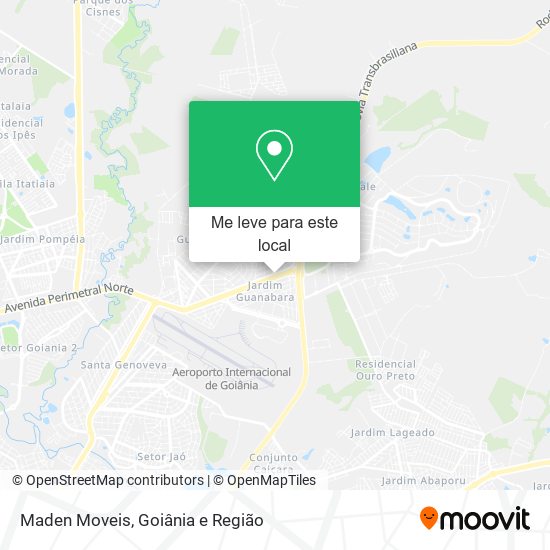 Maden Moveis mapa