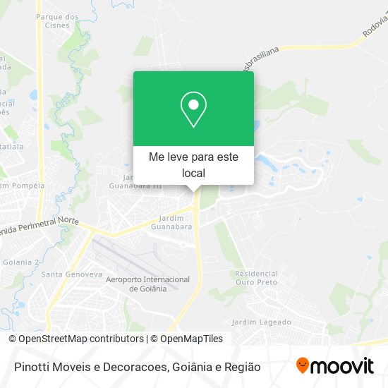 Pinotti Moveis e Decoracoes mapa