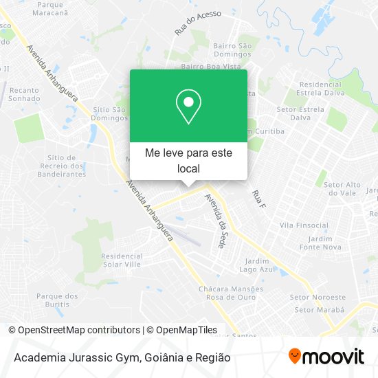 Academia Jurassic Gym mapa