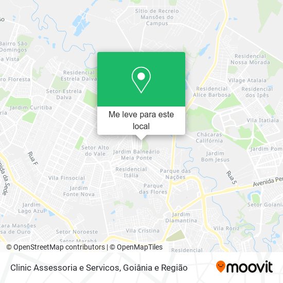 Clinic Assessoria e Servicos mapa