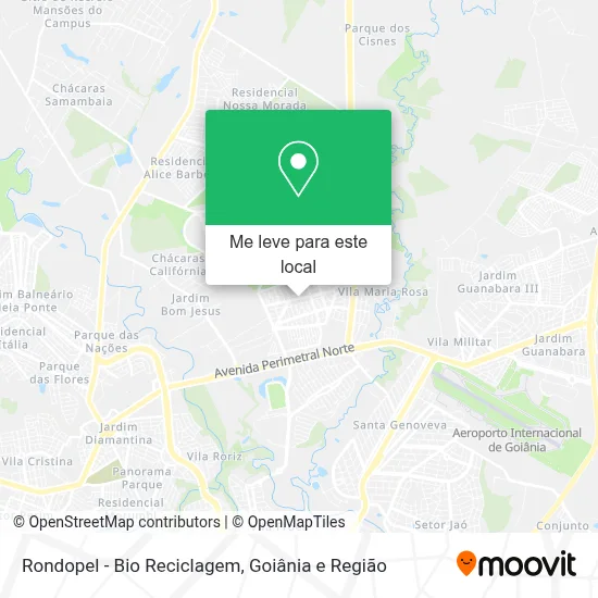 Rondopel - Bio Reciclagem mapa