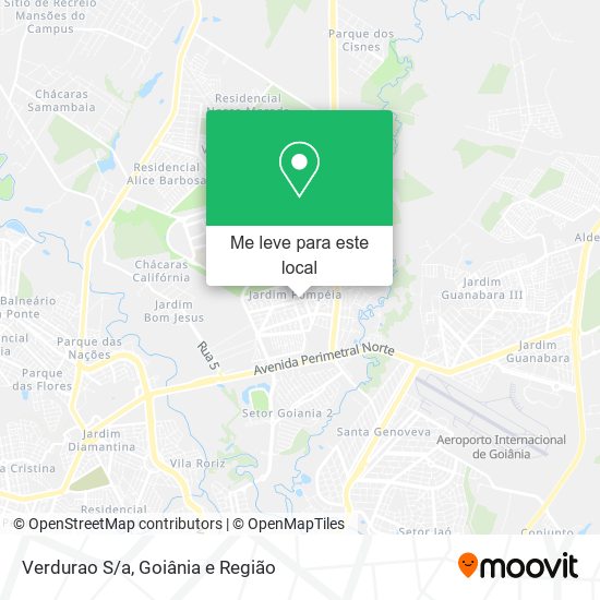 Verdurao S/a mapa