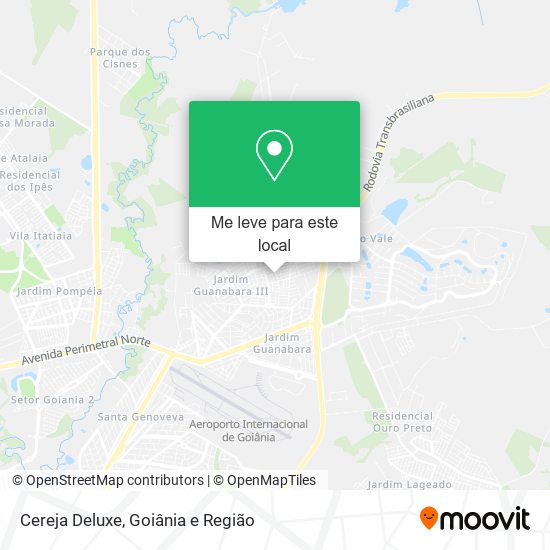 Cereja Deluxe mapa