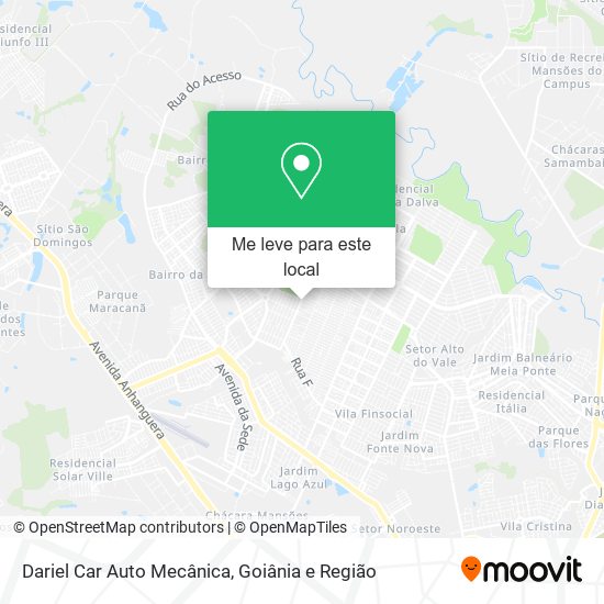 Dariel Car Auto Mecânica mapa