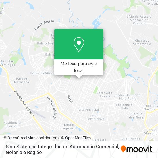 Siac-Sistemas Integrados de Automação Comercial mapa