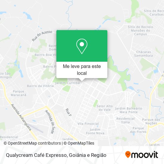 Qualycream Café Expresso mapa