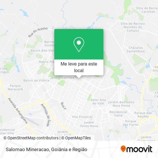 Salomao Mineracao mapa