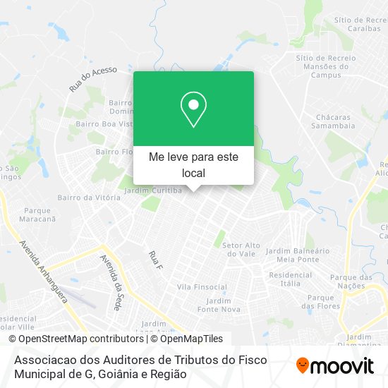 Associacao dos Auditores de Tributos do Fisco Municipal de G mapa