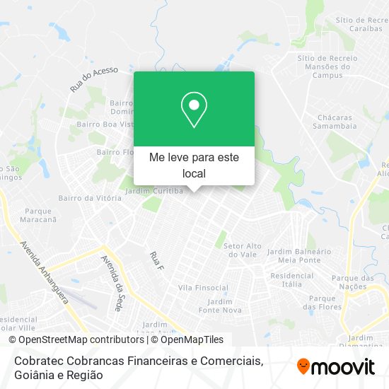 Cobratec Cobrancas Financeiras e Comerciais mapa