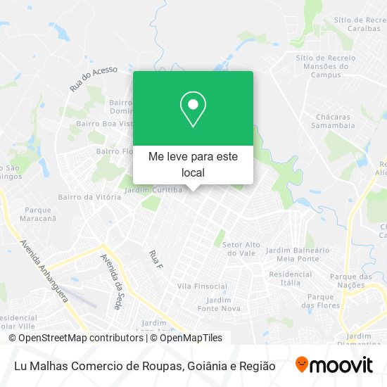 Lu Malhas Comercio de Roupas mapa