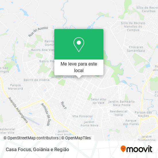 Casa Focus mapa